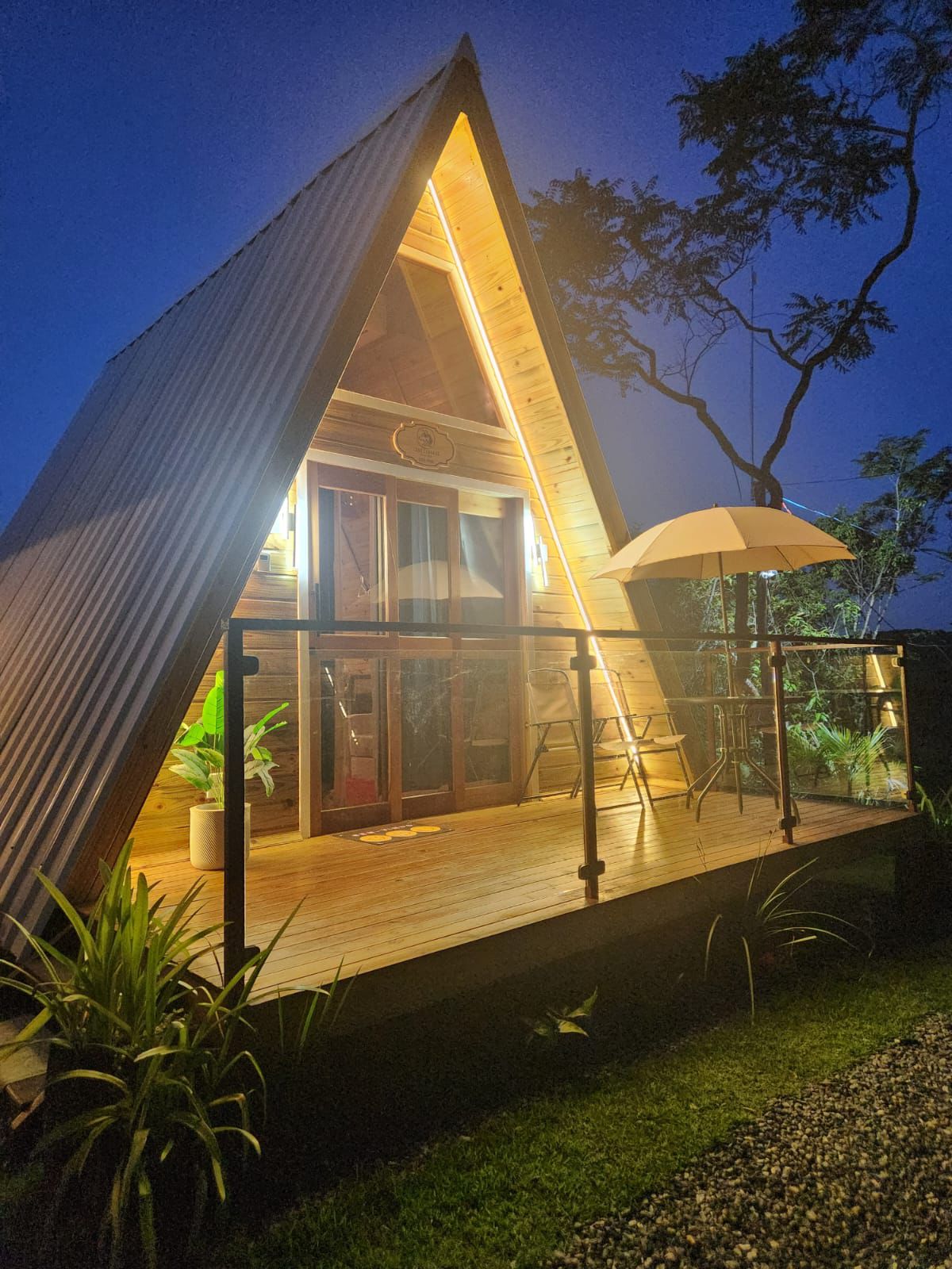 Lobo Prime — Cabana A-frame para casal em Goiás