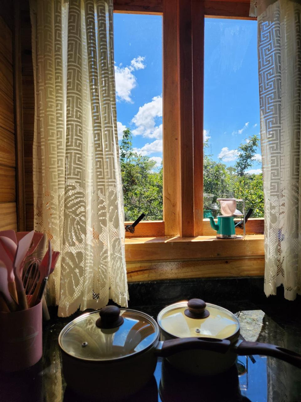 Lobo Prime — Glamping A-frame no interior de Goiás